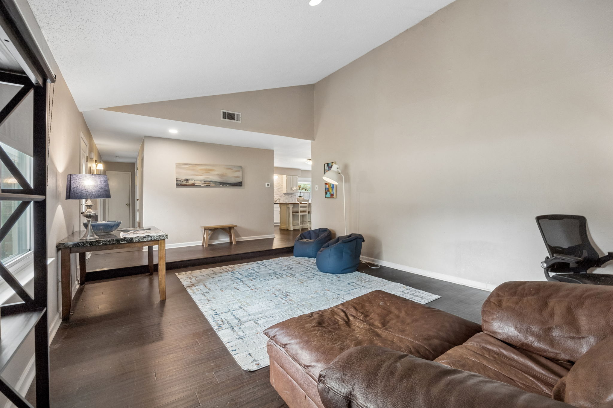 One of two living rooms!