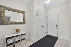 Entrance to Garage from House