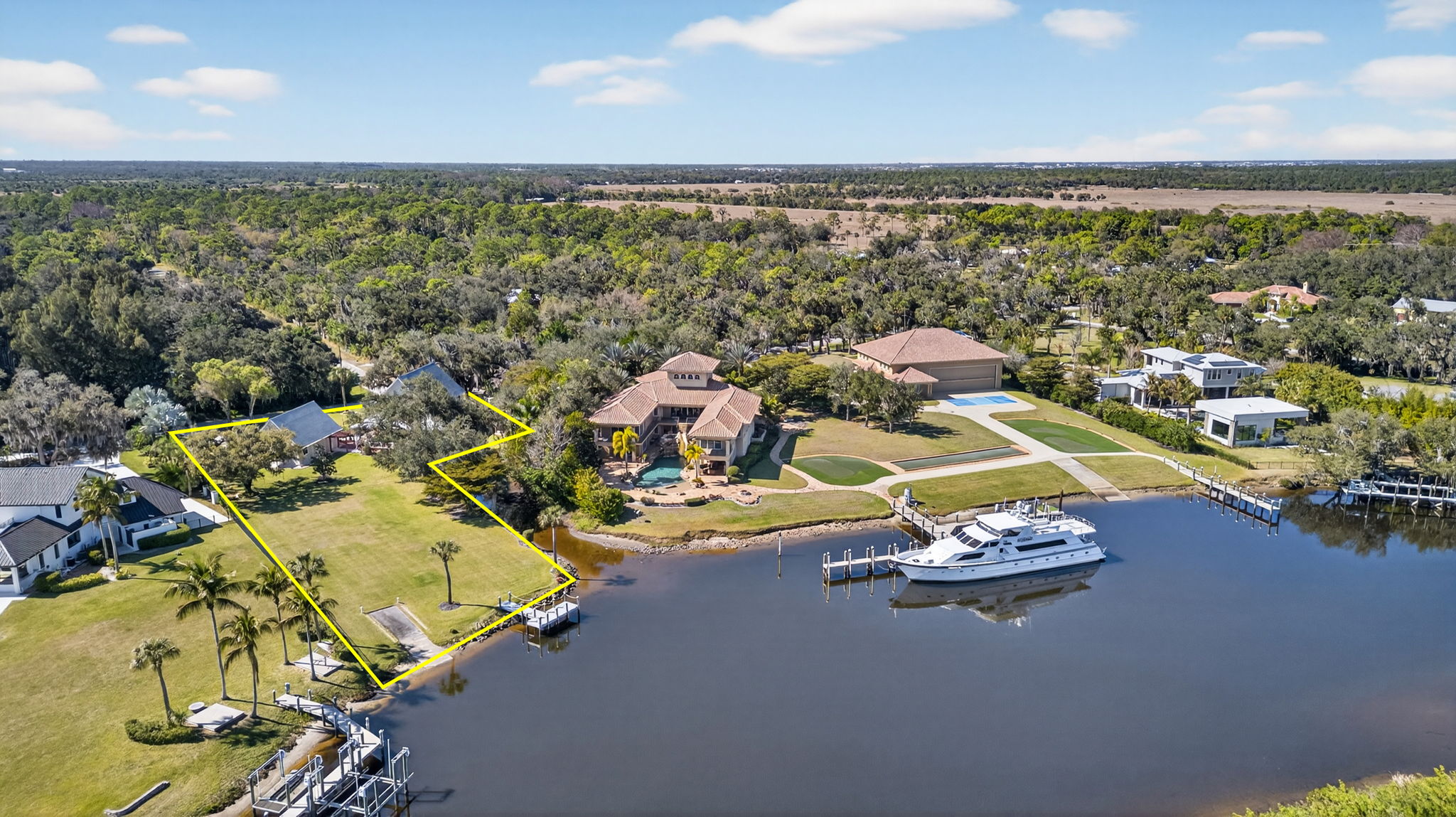 Aerial Rear Exterior 2 - lot line