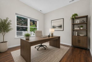Virtually Staged Office