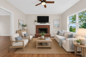 Virtual Staged Family Room
