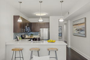 Updated Kitchen with Breakfast Bar