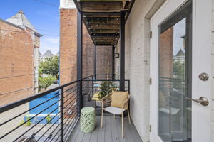 Reverse View Private Balcony