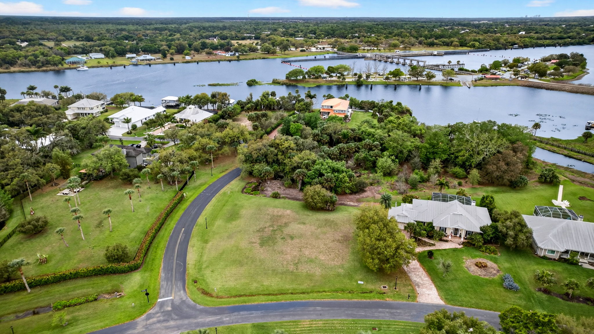 Aerial Front Exterior 1
