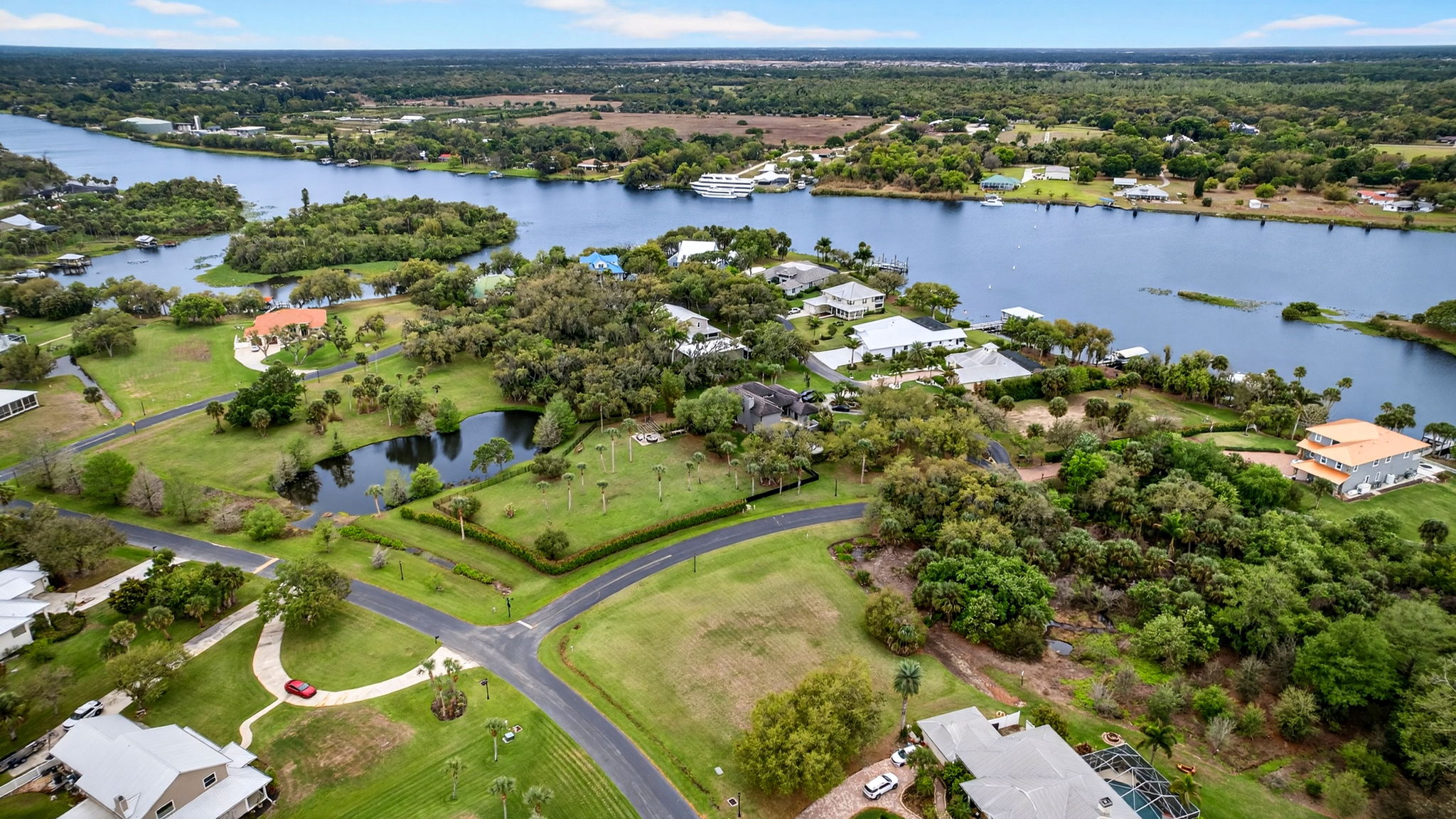 Aerial Front Exterior 5