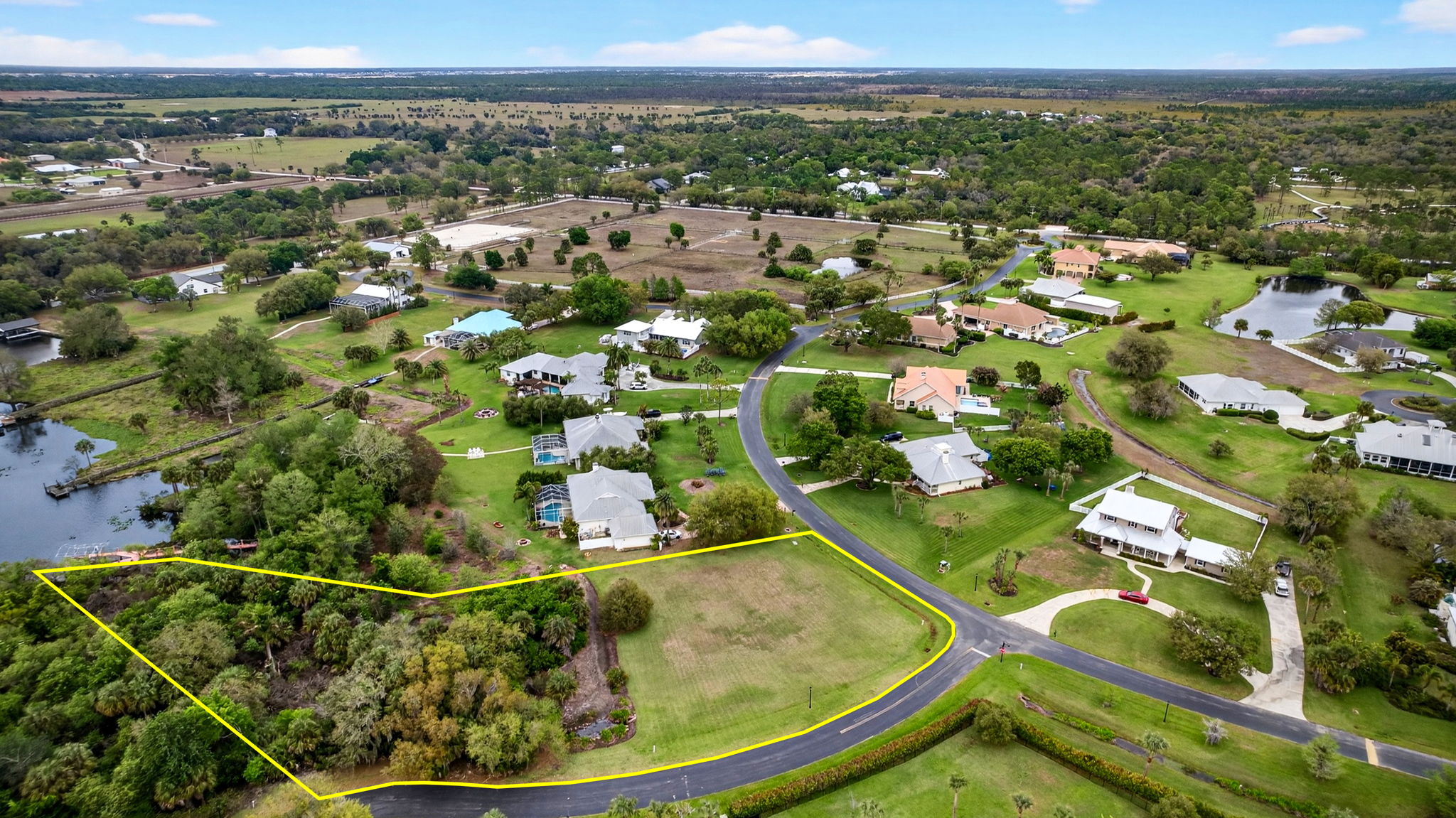 Aerial Side Exterior 3 - lot line