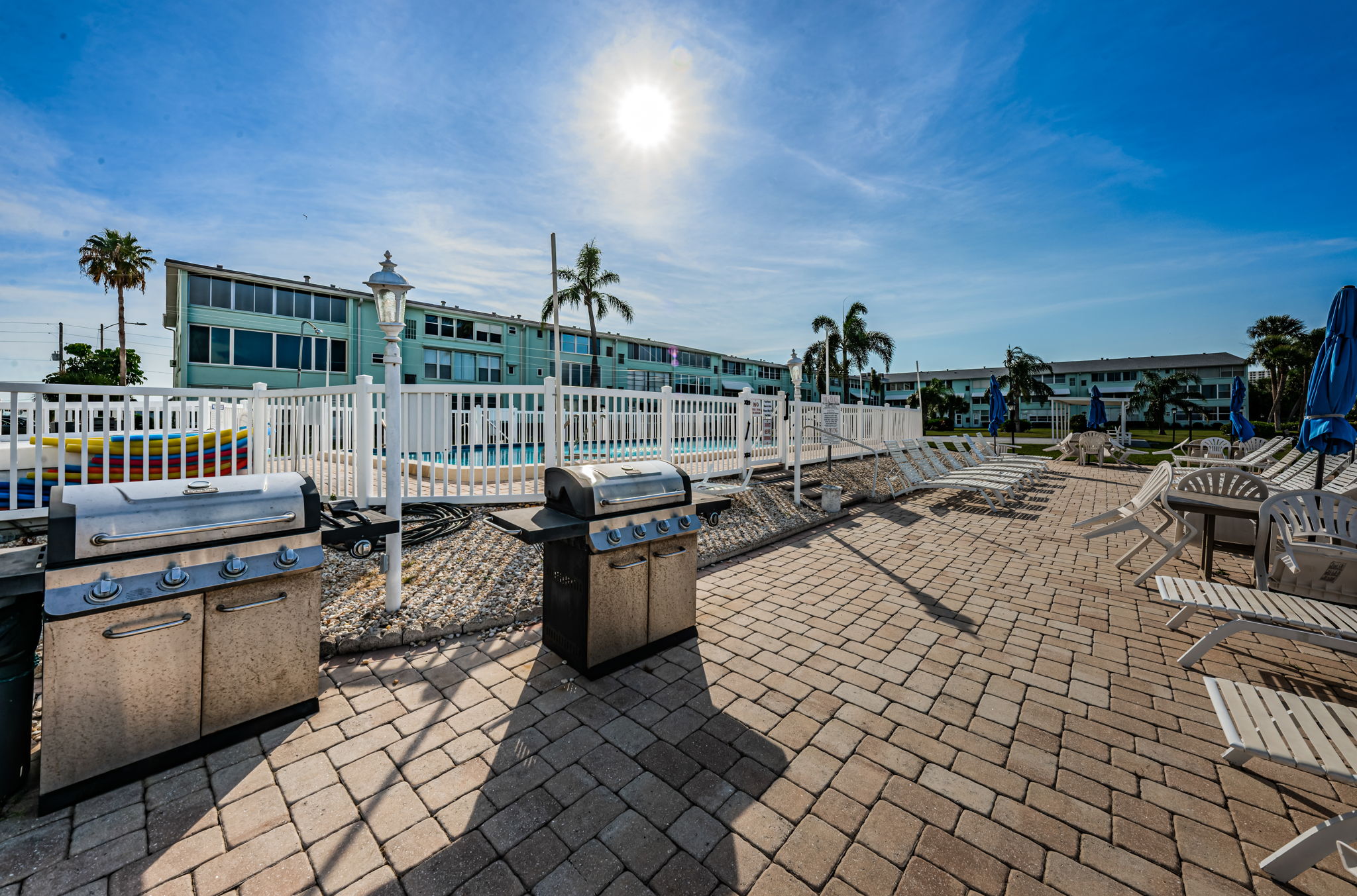 Patio and Grilling Area