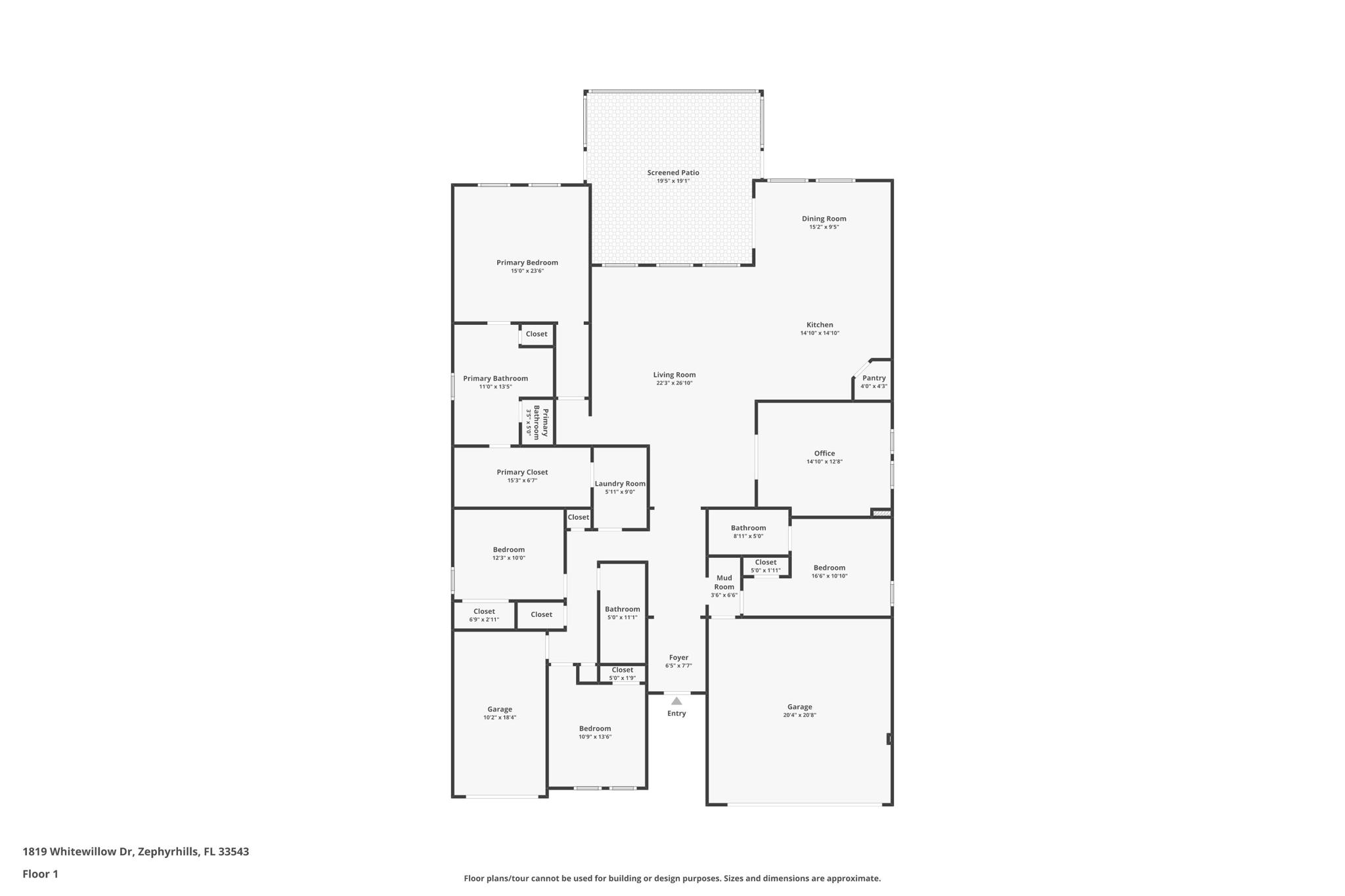 Floor Plan-1819 Whitewillow Dr