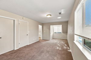 Primary bedroom 2 with organized closet storage