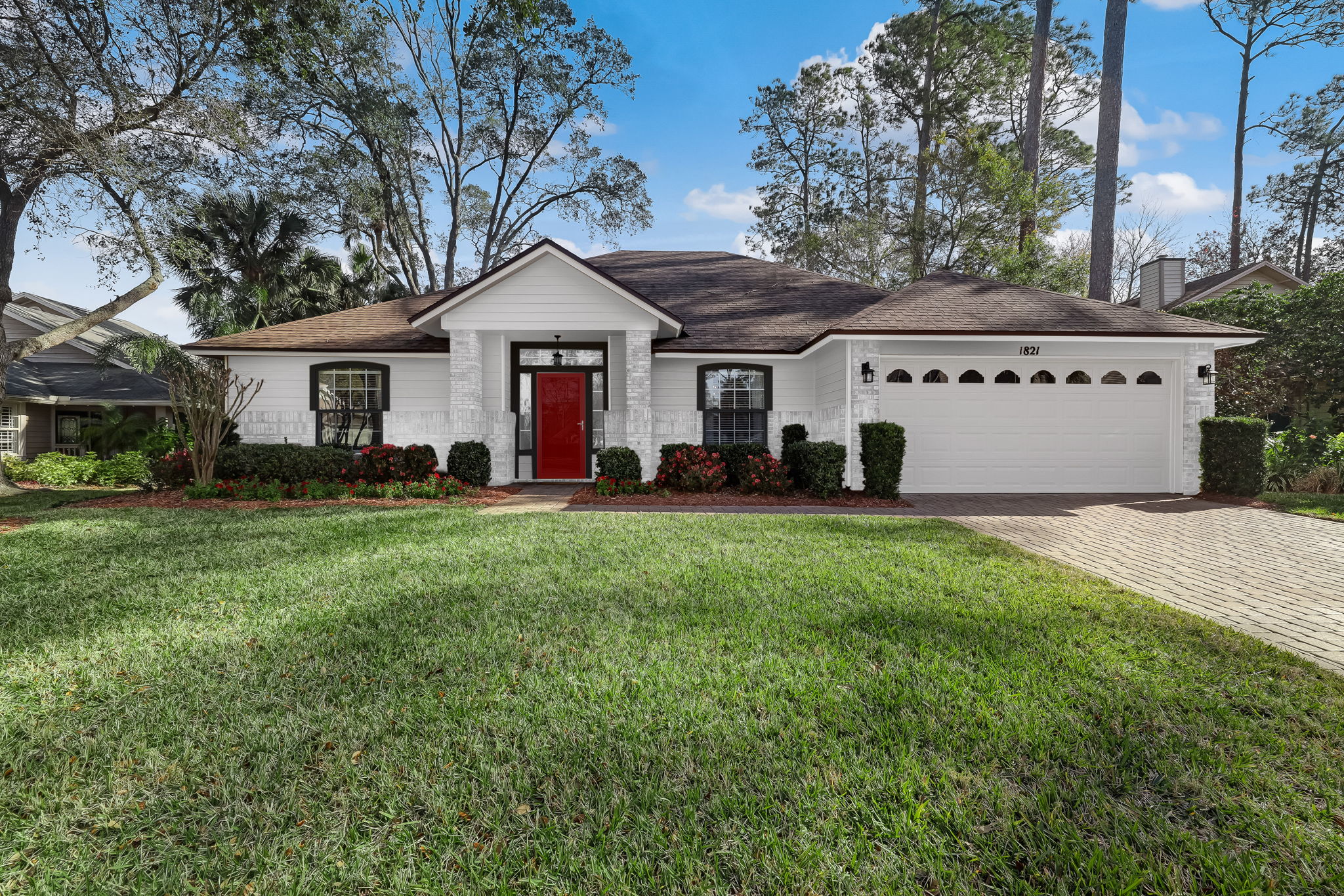 Virtually Painted Front of Home