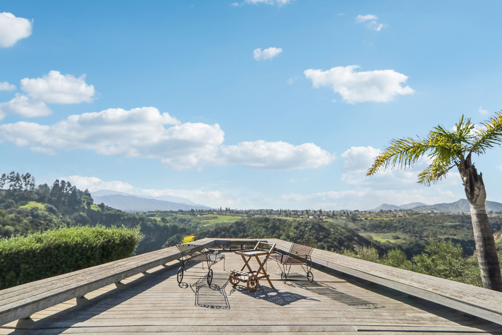 Backyard View & Deck