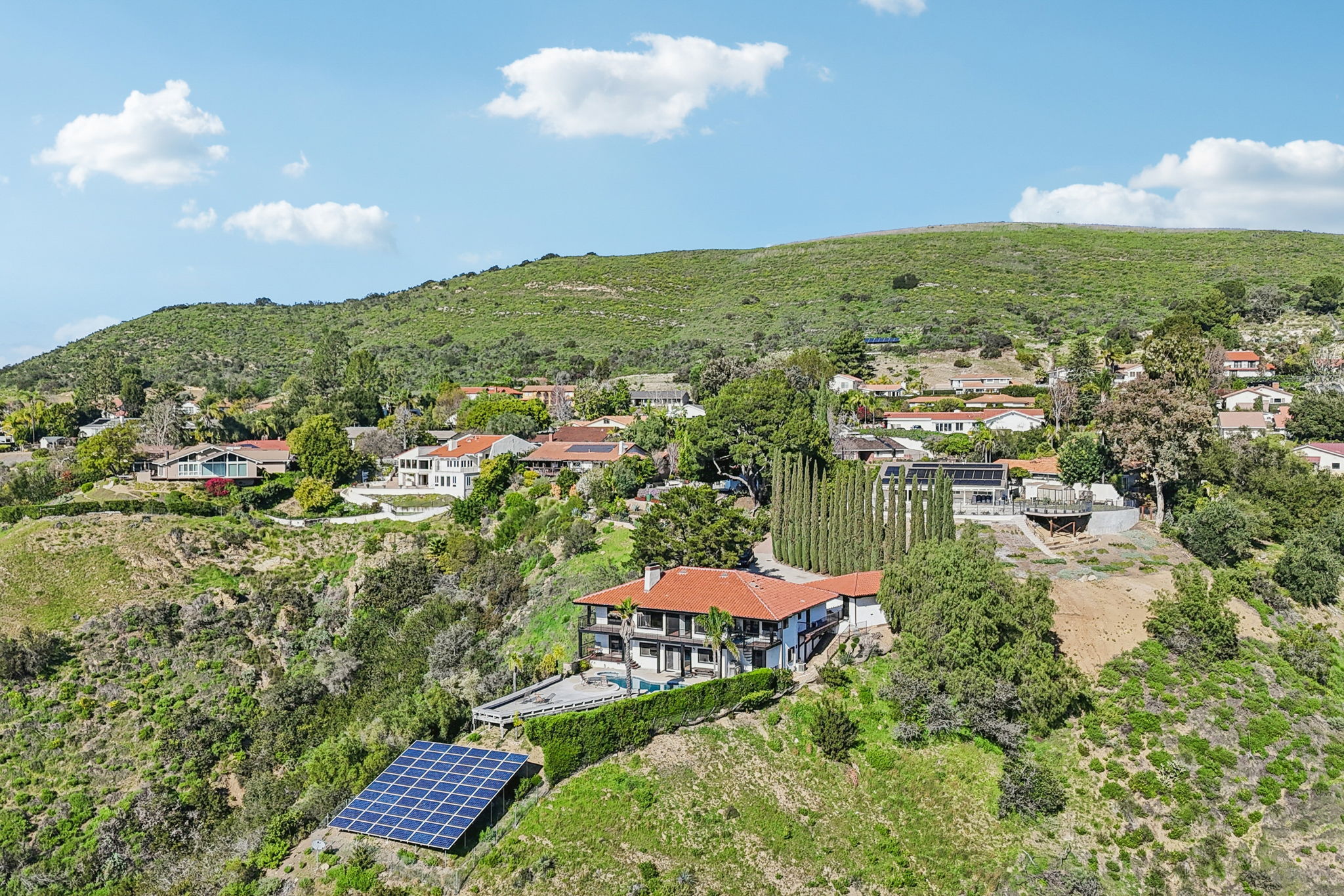 Property Overview w/Solar Panels