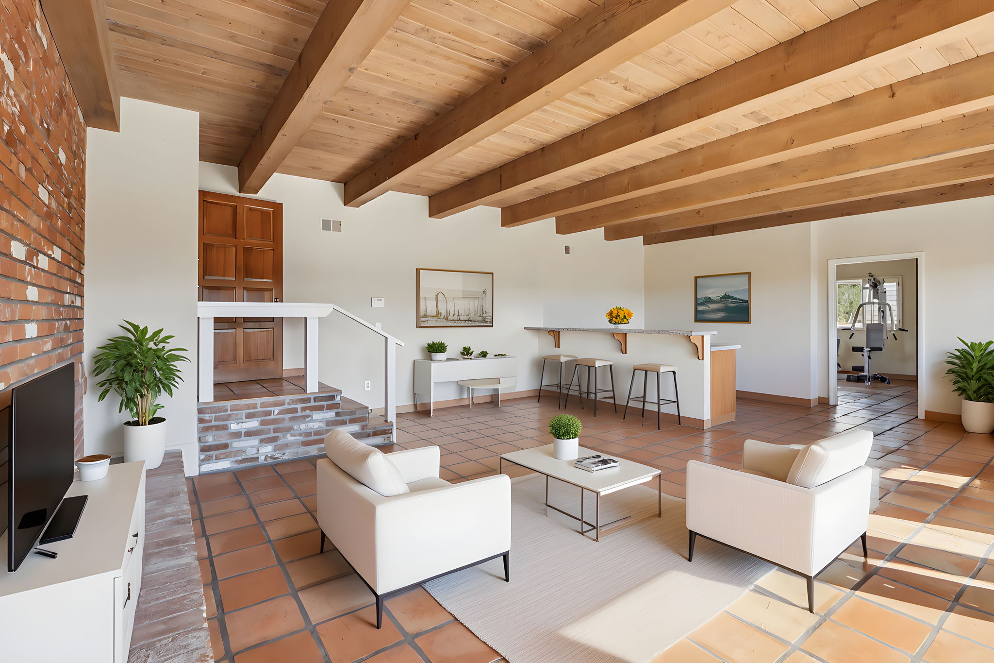 VS Dowstairs living room