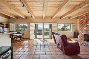 Original Downstairs Living room/fireplace