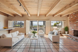 Downstairs VS Living room/fireplace/ining room