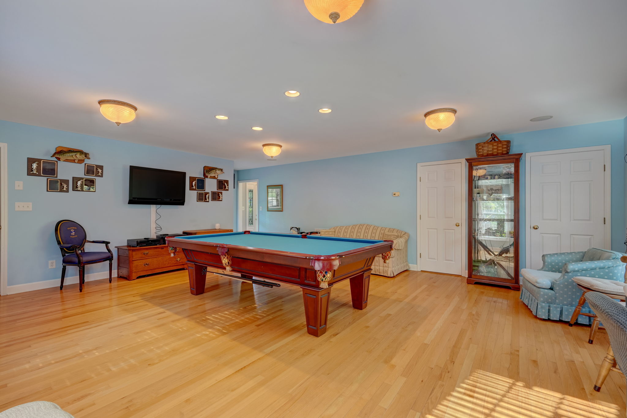 Game Room in Garage