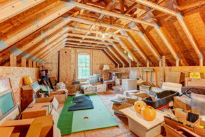Attic in Garage