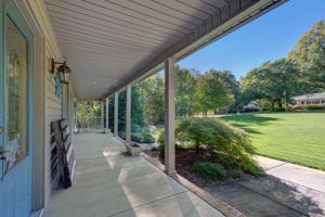 Front Porch of Garage