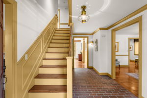 Head upstairs to the primary and second bedrooms, tucked away from the bustle of the main floor.