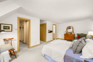 Two closets and direct access to the primary bath complete the primary bedroom.
