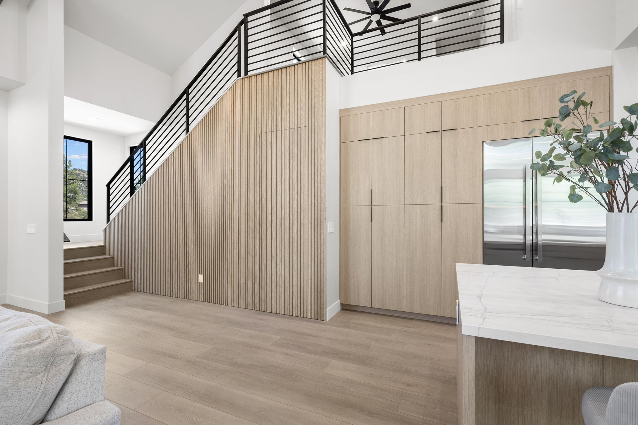 Living Room to Stairs