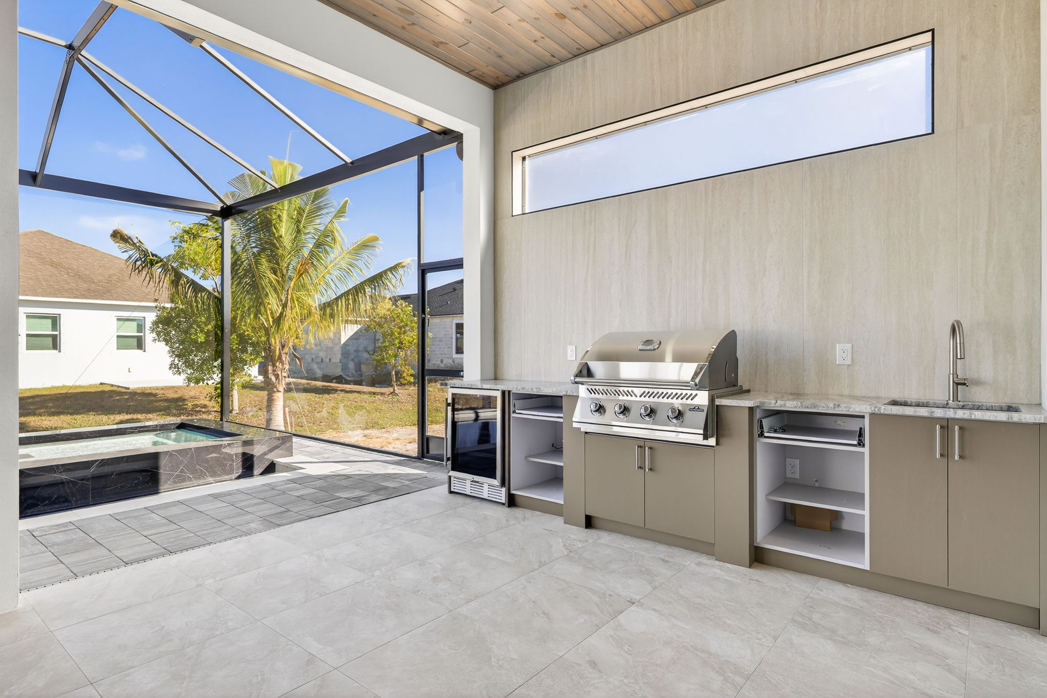 Outdoor Kitchen - edit cabinet doors