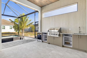 Outdoor Kitchen - edit cabinet doors