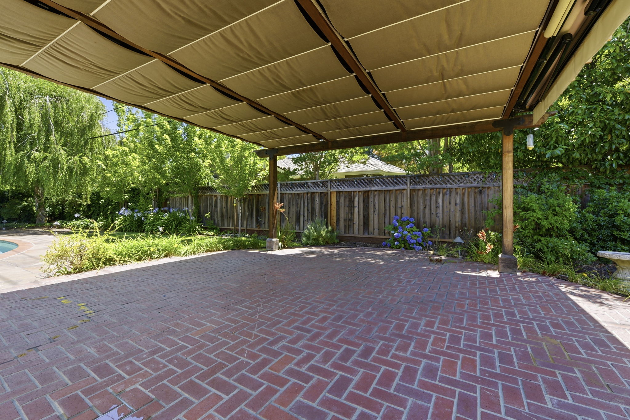 Covered Patio off ADU