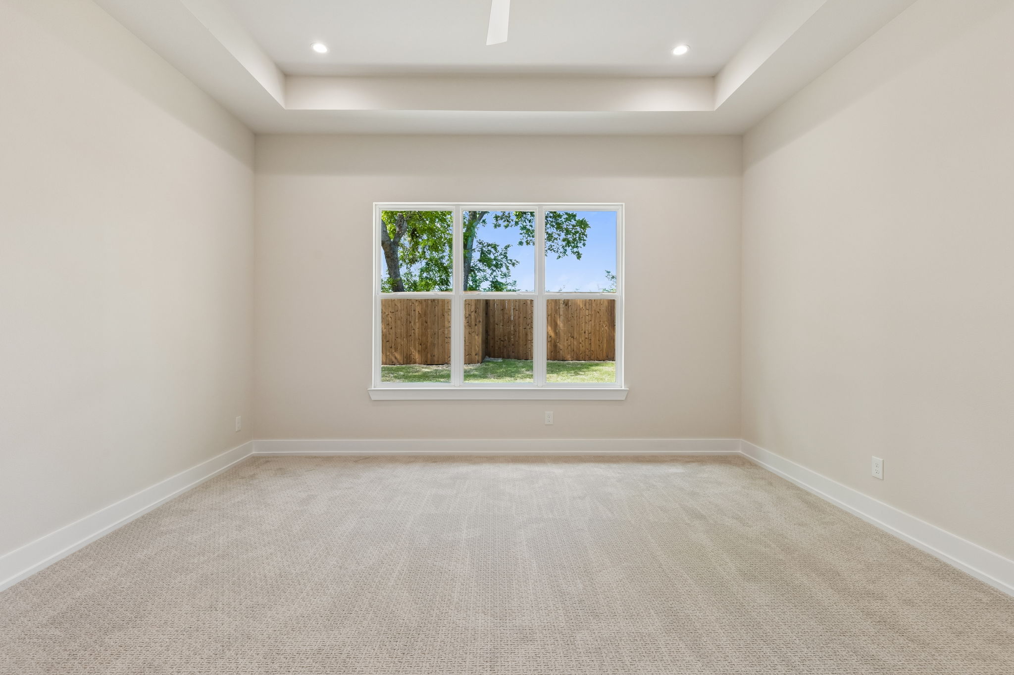 Primary Room with a view picture window