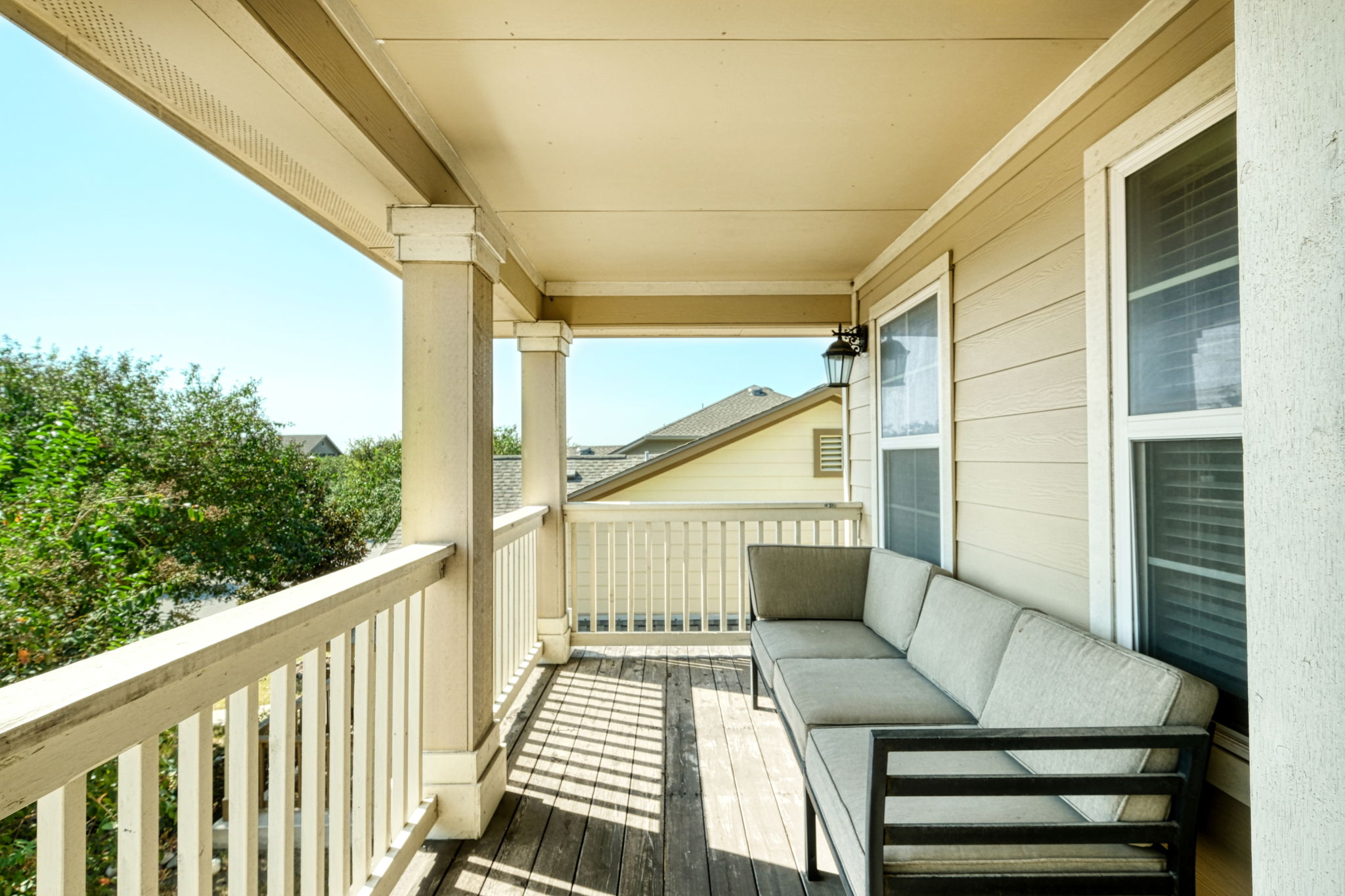 Upper Balcony at Primary Bedroom