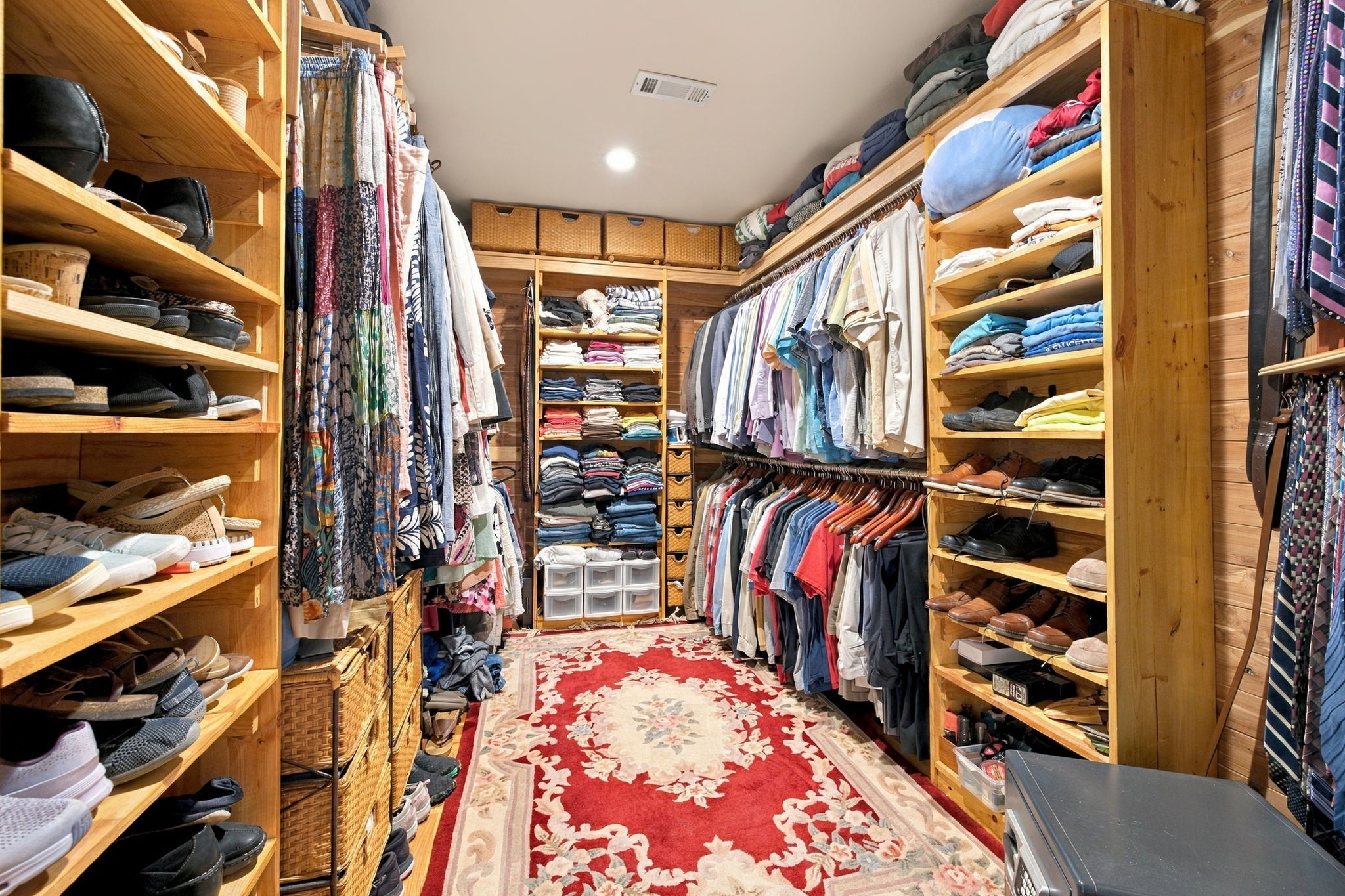 Primary closet