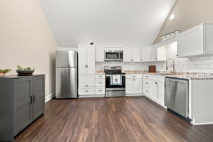 Kitchen in barndo