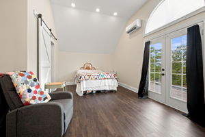 Bedroom in barndo