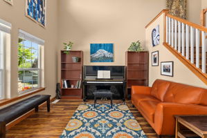Flexible bonus room—perfect for a second living area, office, or lounge