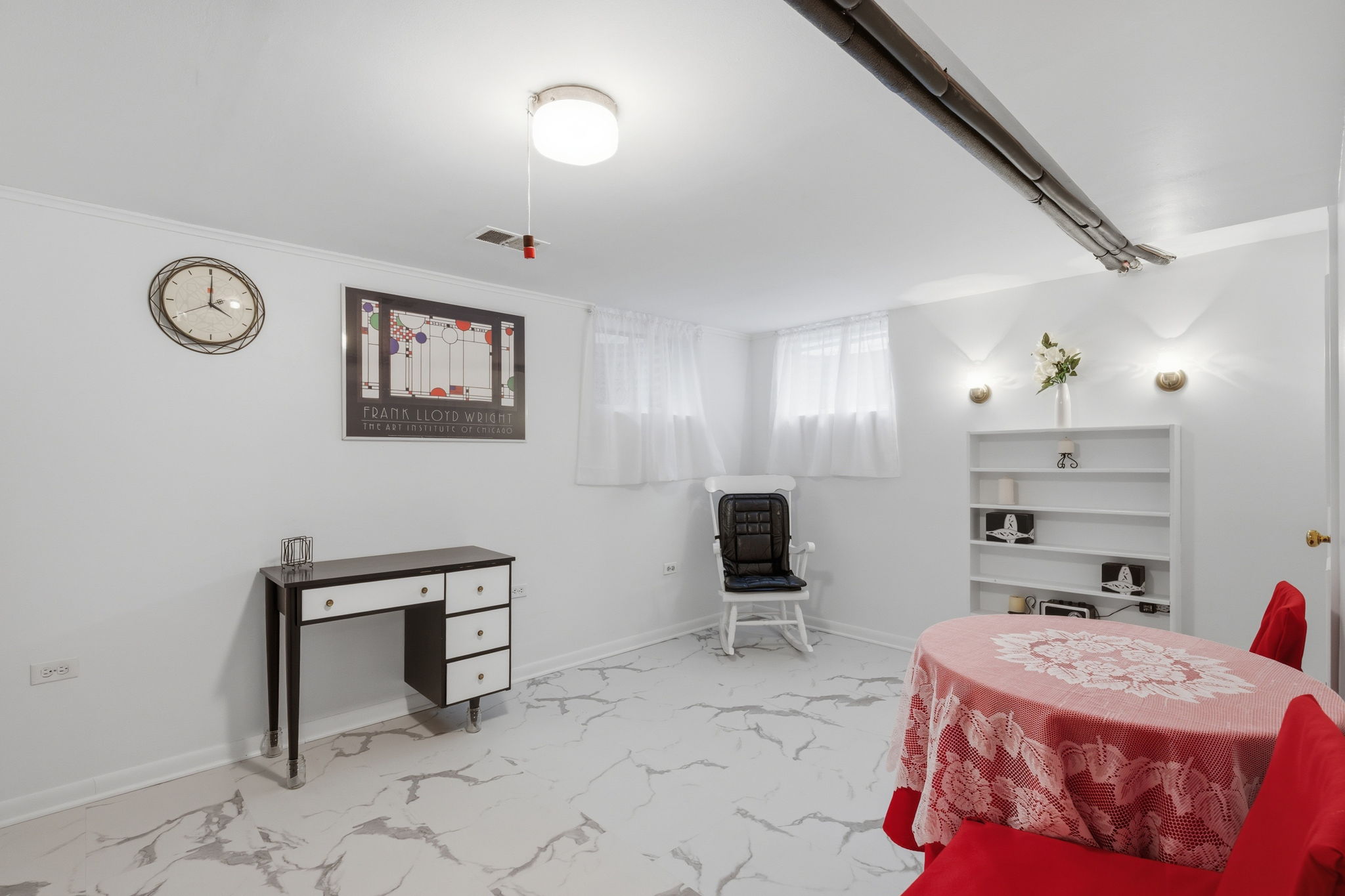 Third bedroom, basement level