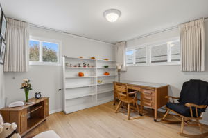 Second bedroom on first floor, currently an office