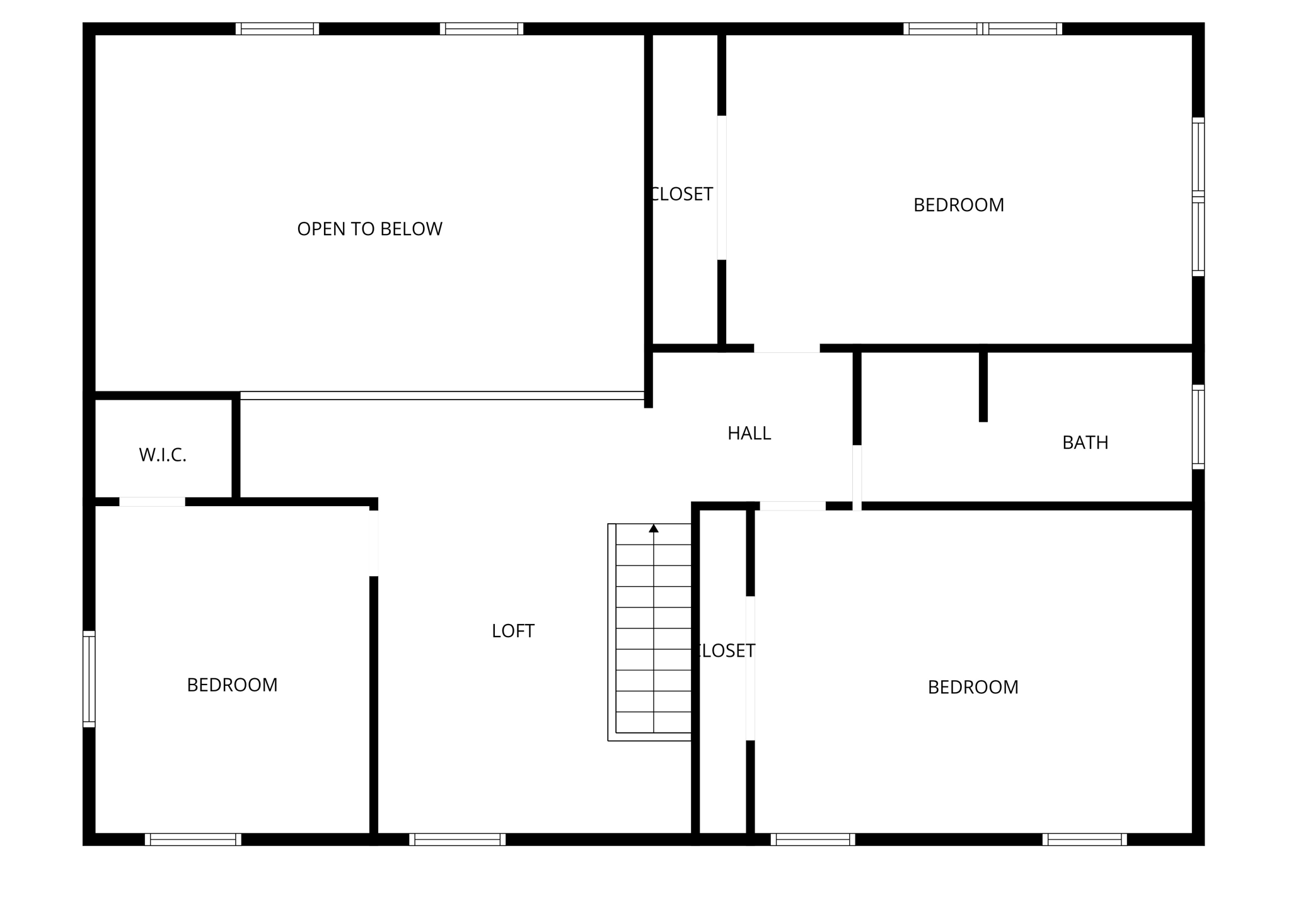 Upper Level Floor Plan