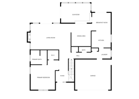 Main Level Floor Plan