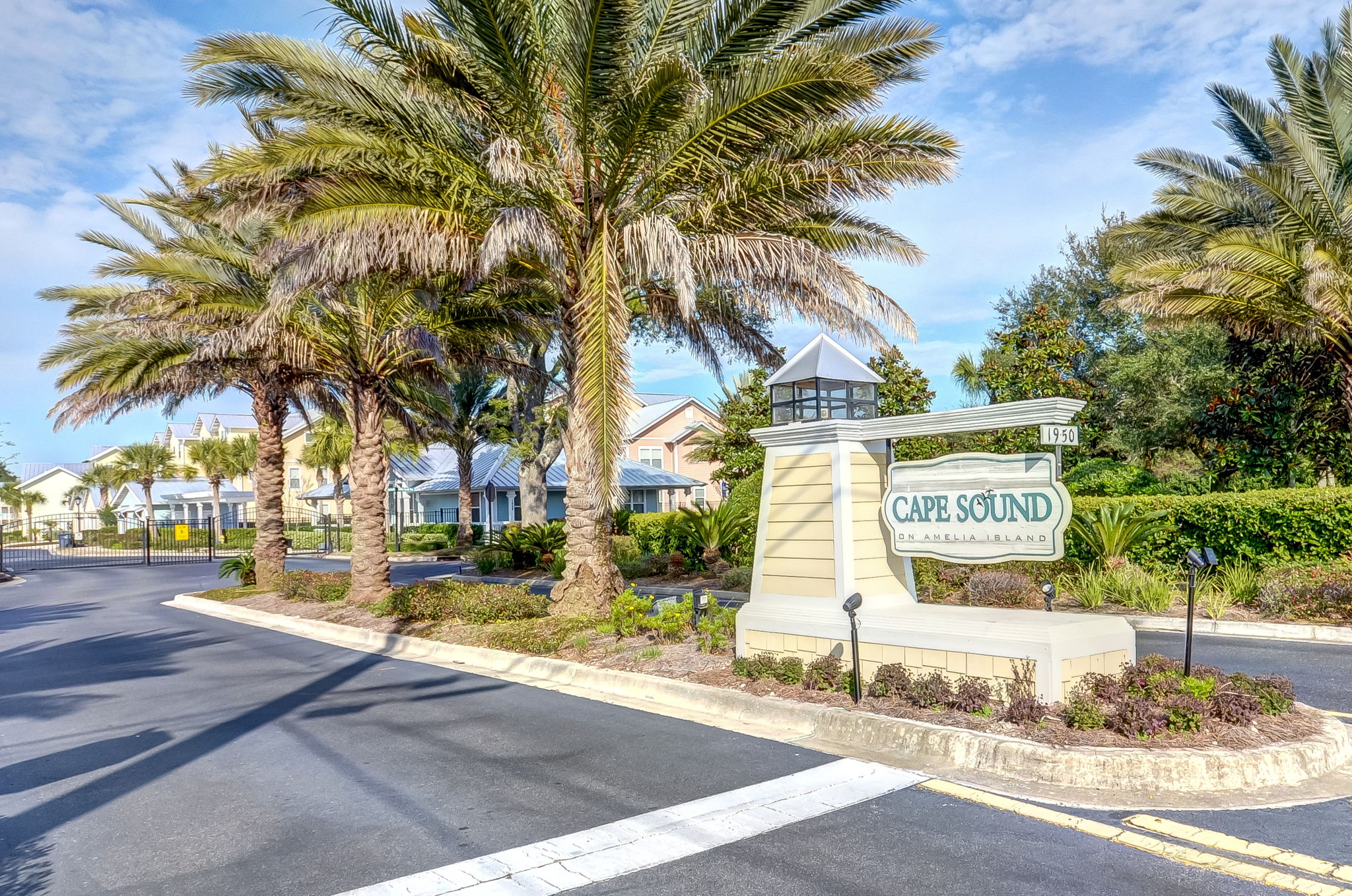 Cape Sound is a gated community with just 72 units.
