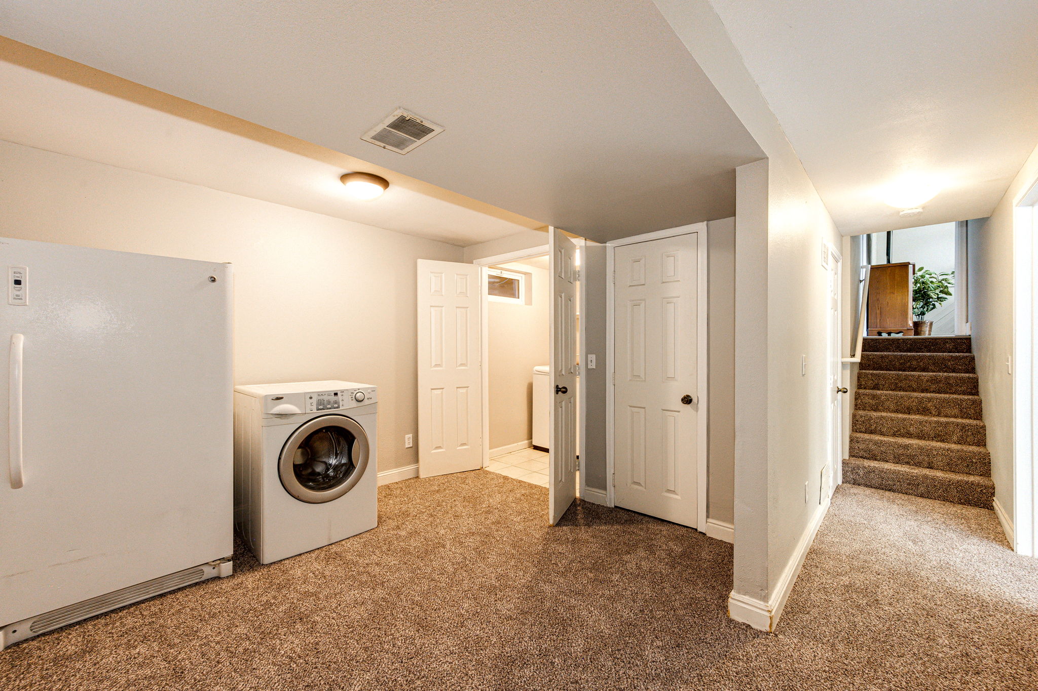 Laundry Room off of Flex Space