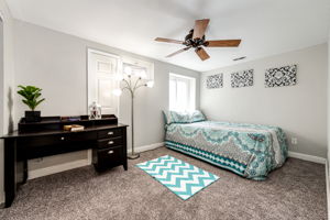 Large Basement Bedroom w Egress Window