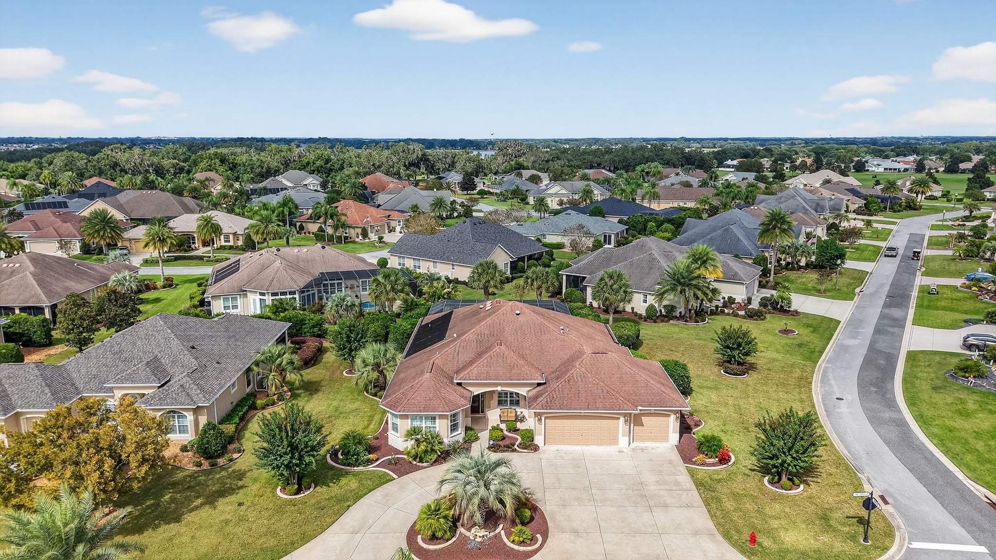 Aerial Front Elevation