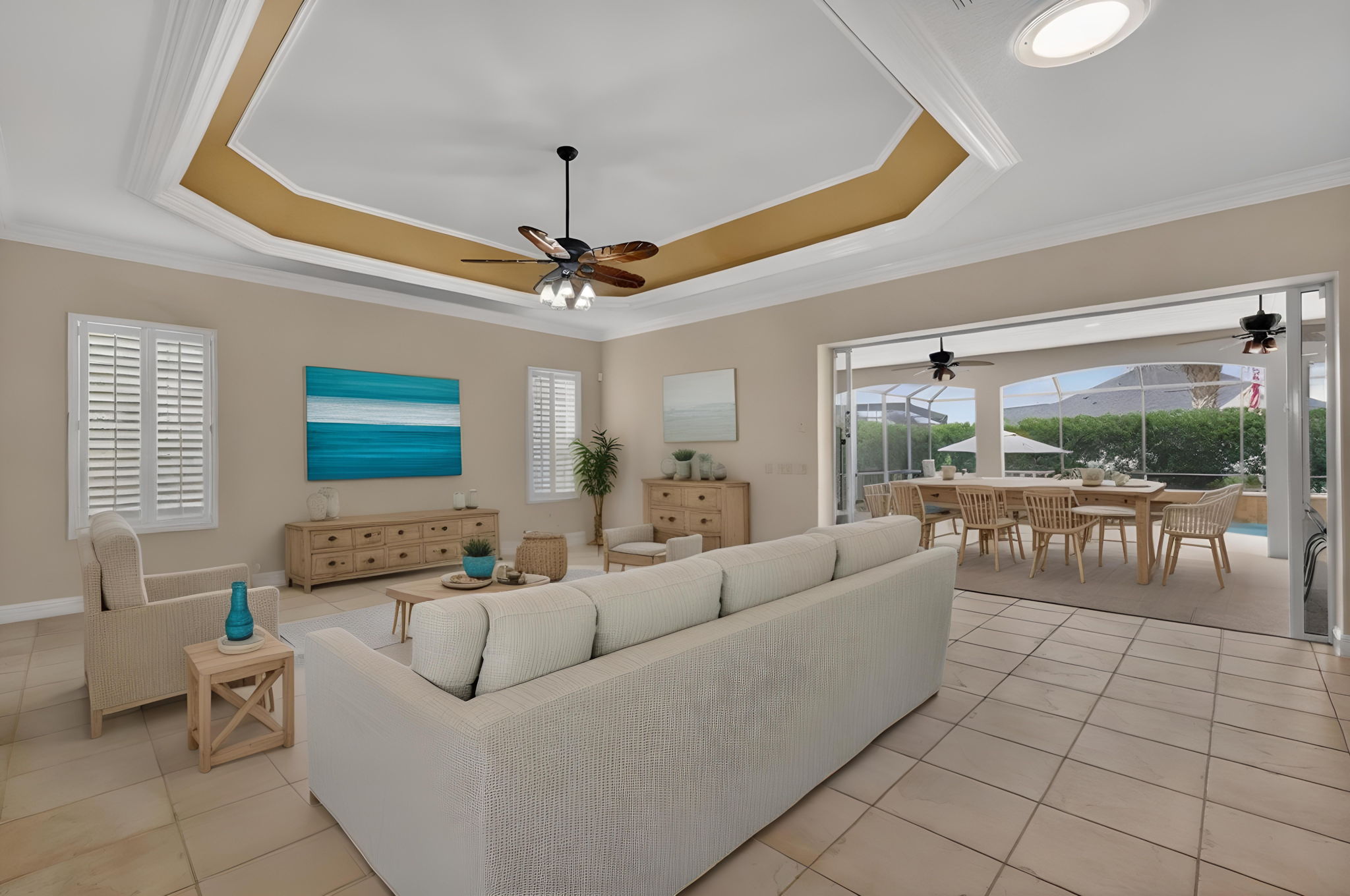 Virtually Staged - Living Room