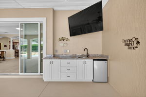 Exterior Wet Bar