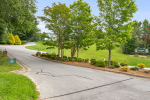 Neighborhood entrance