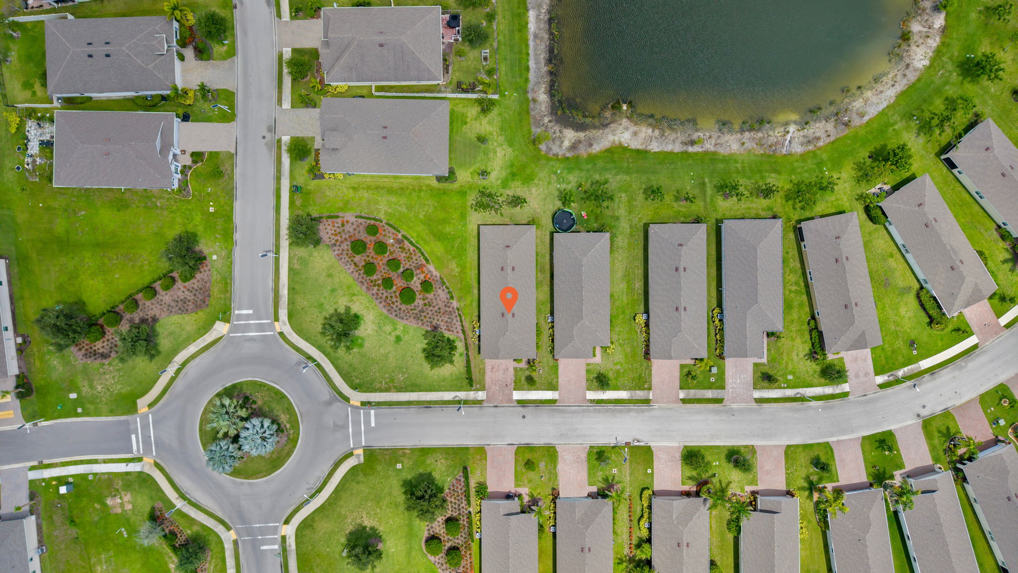 Bird's Eye View Of Home