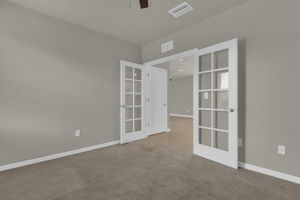 Guest Room w/ French Door Entry
