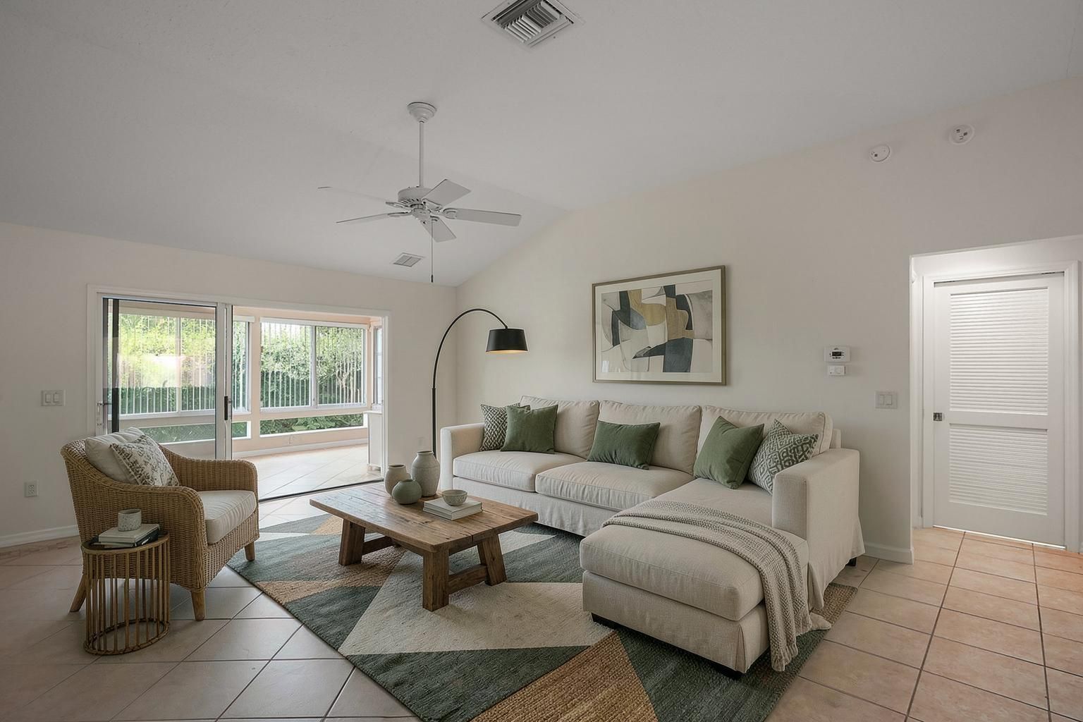 Living Room-Virtually Staged