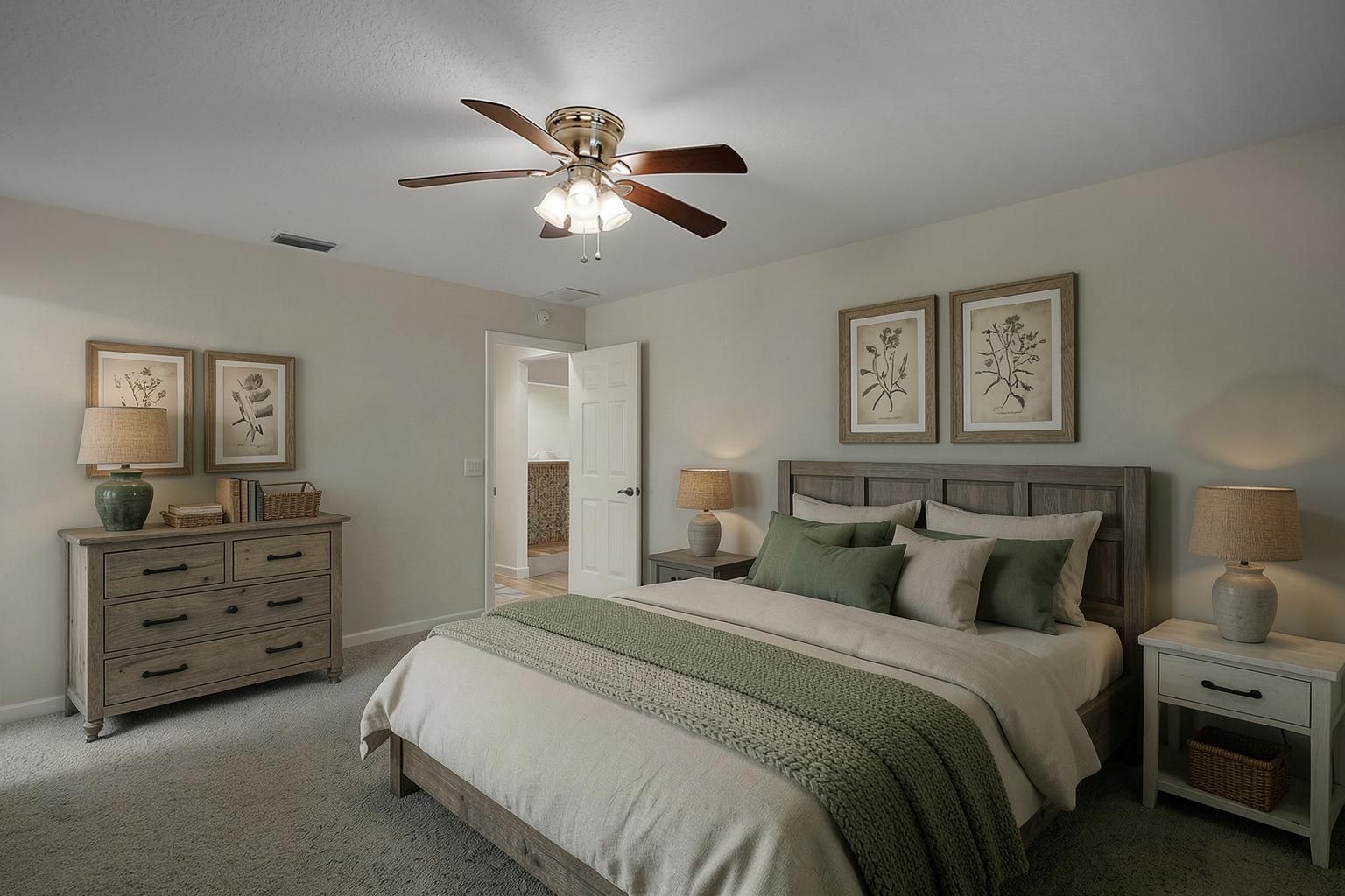 Primary Bedroom-Virtually Staged