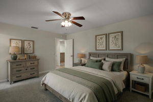 Primary Bedroom-Virtually Staged